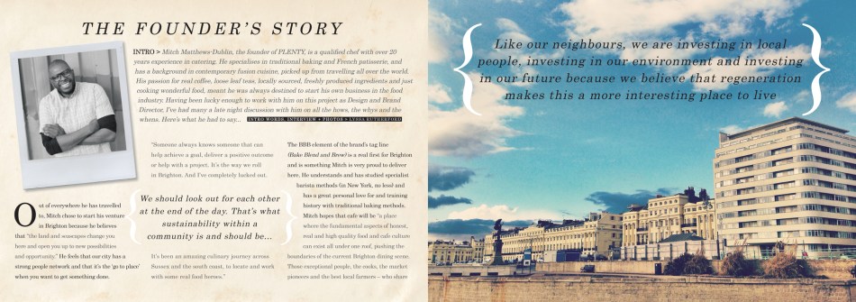 Cafe Plenty Brighton Press Book