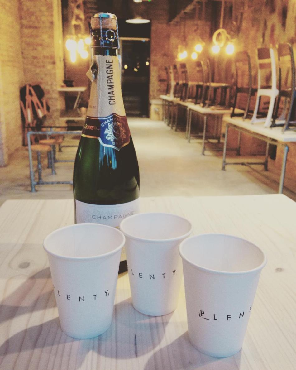 cafe plenty brighton champagne